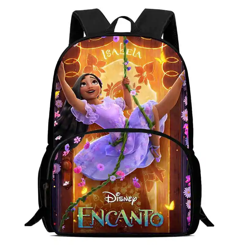 

Child Cartoon Encanto Backpacks for Boys Girls Pupil Students School Bags Large Capacity Commuter Storage Bag Bookbags