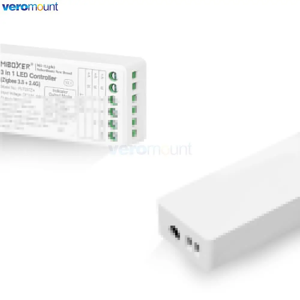MiBoxer Zigbee 3.0 Dual Branco Cor Única RGB RGBW RGB + CCT LED Strip Contoller ZB-Box2 FUT035Z + APP Gateway Controller