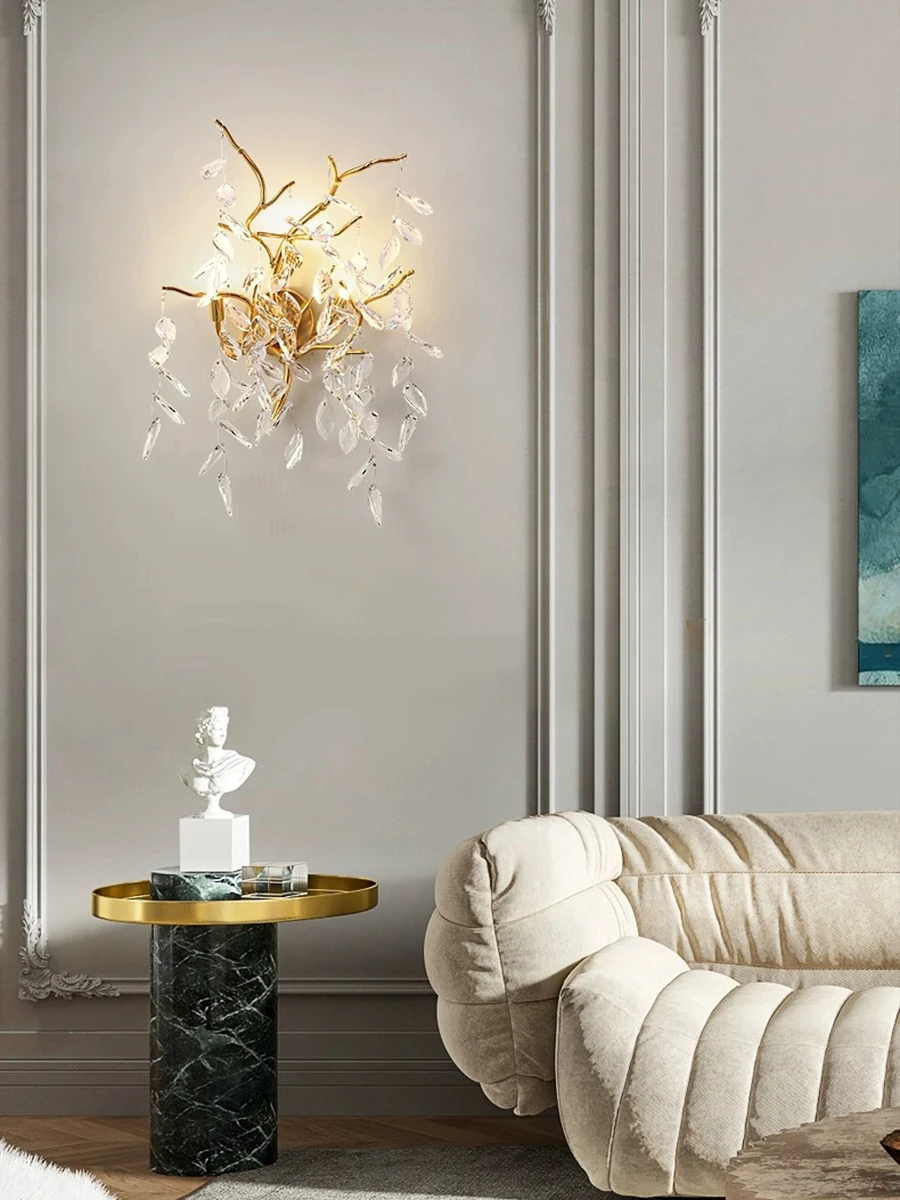 โคมไฟติดผนังคริสตัลแบบโมเดิร์น - Lighting Decoration On Wall บทวิจารณ์และราคา