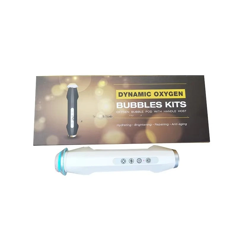 Nieuw Design Thuis Oplaadbare Oxygan Facial Machine Huidverjonging Rimpel Remover CO2 Bubble Oxygenatie Apparaat Draagbare