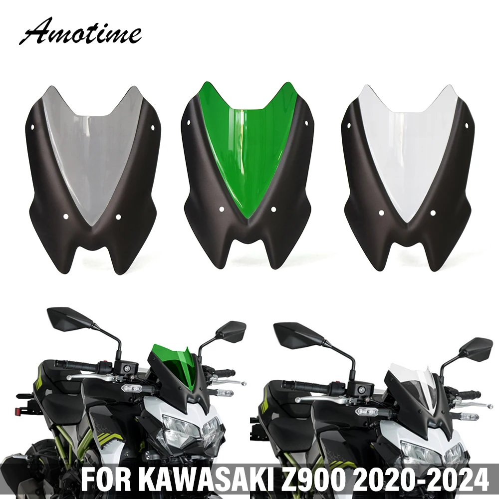 

Fit For KAWASAKI Z900 Z 900 Z650 2020 2021 2022 2023 2024 Motorcycle Accessories Sports WindScreen Windshield Visor Deflector