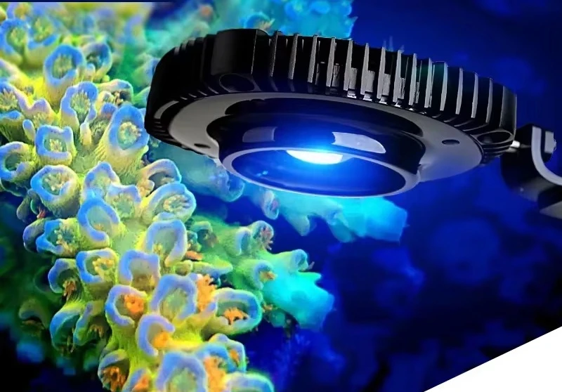 

X9 96W AC 110-240V Coral Reef Light Bluetooth & WiFi RGB Adjustable Color 6 Channels Marine Aquarium LED Light