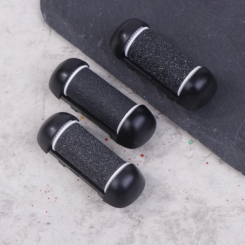 3 قطع رؤوس مطحنة عالية الجودة للعناية بالقدم، بكرات مزيل الجلد الصلب، عبوات أداة إزالة مسامير القدم