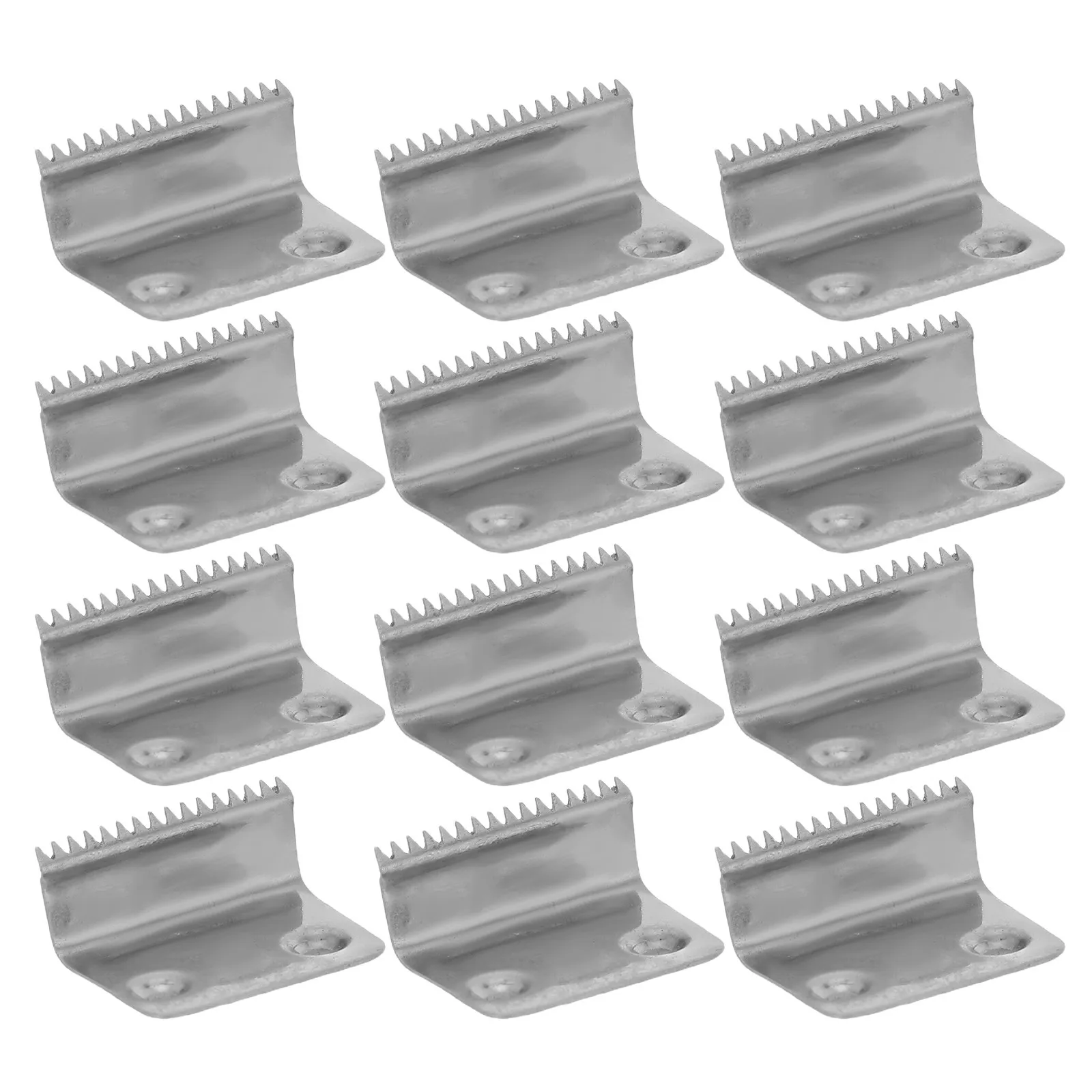 12Pcs Desktop Tape Dispenser Replacement Parts 25Mm Iron Tape Cutter Blade for Clean Cutting Wrapping Use Packing Cutter