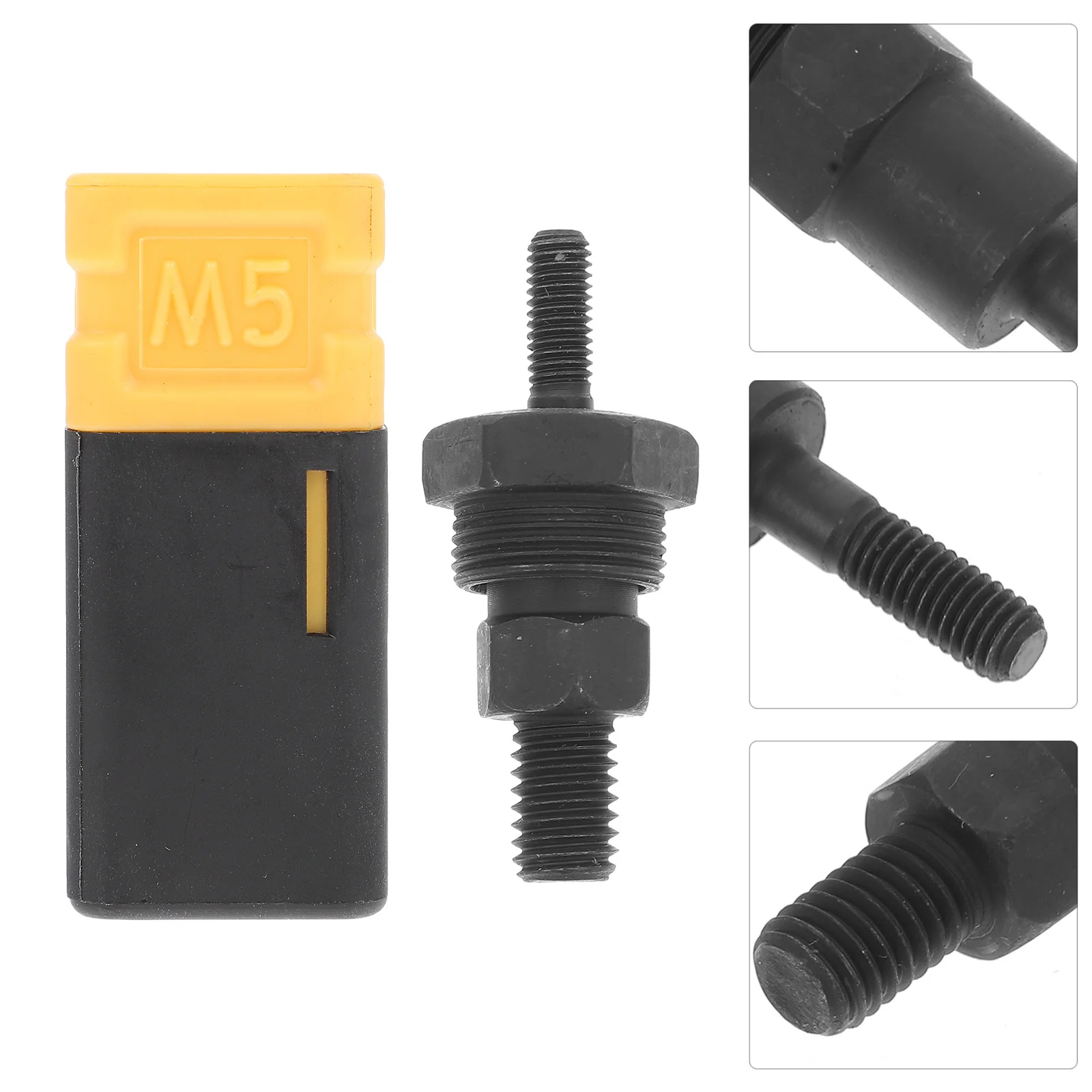 Rivet Nut Mandrel Nose Piece Steel Rivet Tip Spare Part for Auto Manufacturing Durable Replacement Riveter Tool
