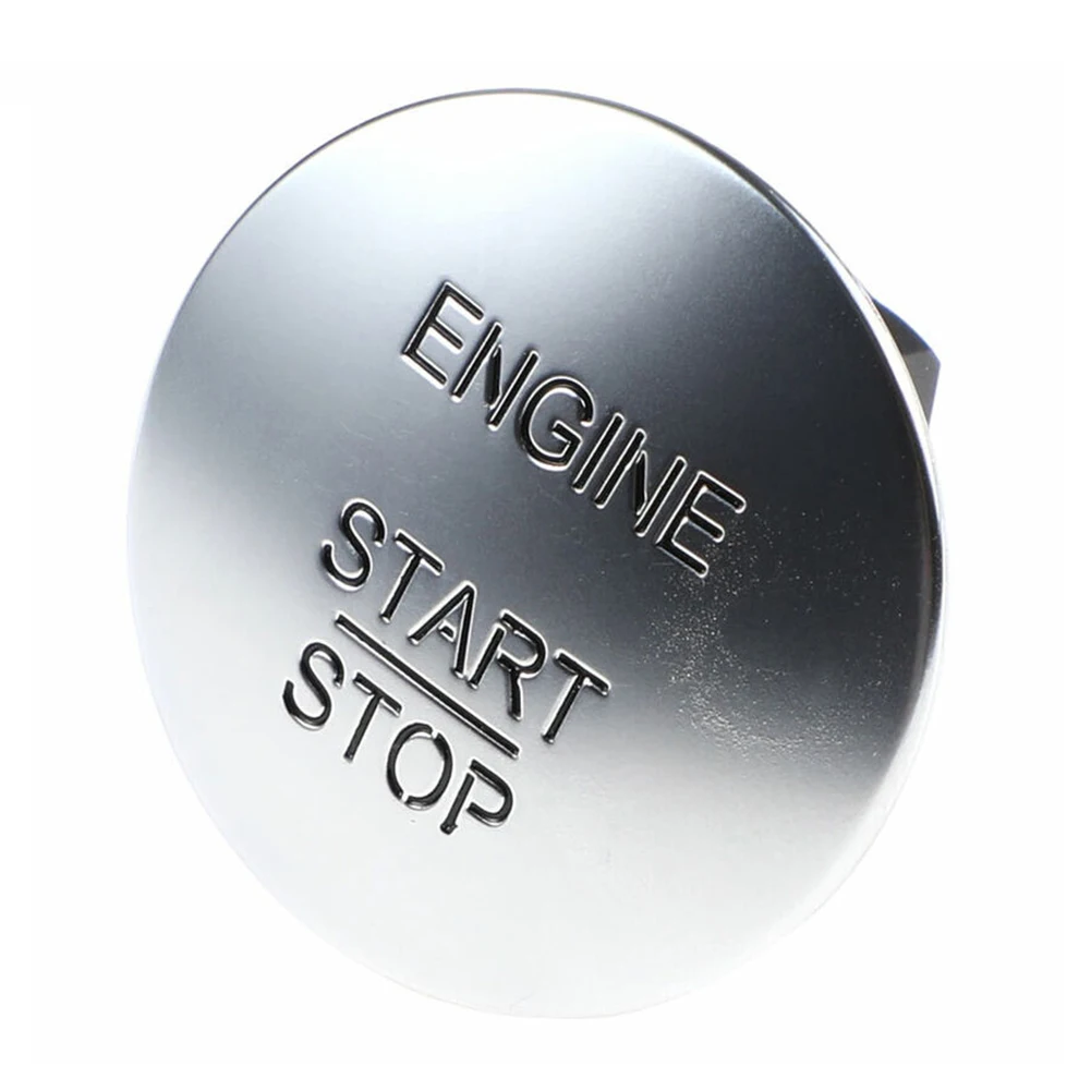 Engine Start Stop Button Knob 2215450714 Car Keyless One-Click Start Stop Push Button for Mercedes Benz E GL ML Class