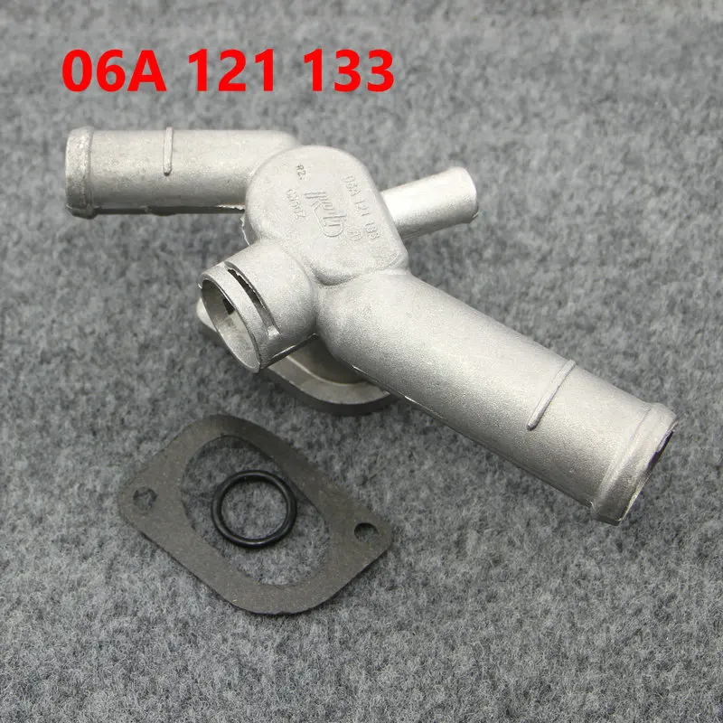 Apply to Jetta 2V Engine water tank water pipe joint Cylinder head five way joint Connection valve 06A 121 133