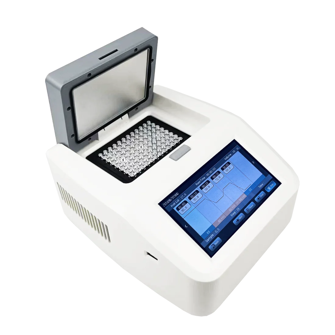 

BIOSTELLAR BS-TC96S Intelligent PCR Machine Aluminum DNA/RNA Real Time PCR Amplification Gradient Thermal Cycler