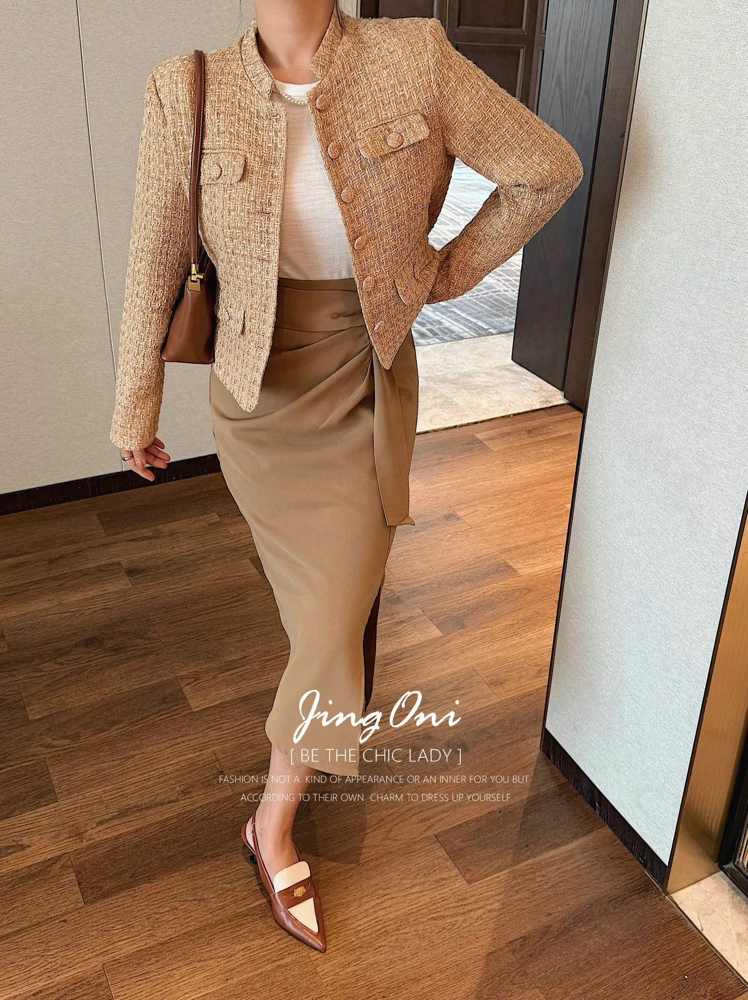 

Tweed Blazer Jacket Tops Y2K Women Clothing 2025 Woman Autumn Korean Style Vintage Elegant Coat Outerwears New Luxury Suit Crop