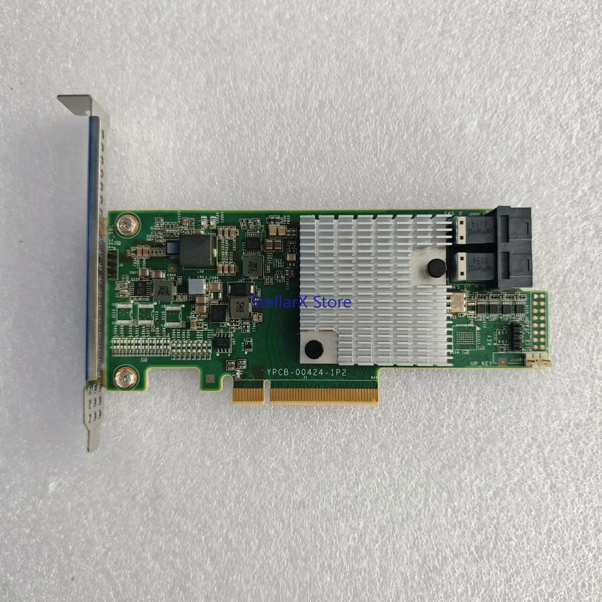 Original LSI 3008 pass-through card, model YZCA-00424-101, 9300-8i IT pass-through card, 12Gb/s SAS channel