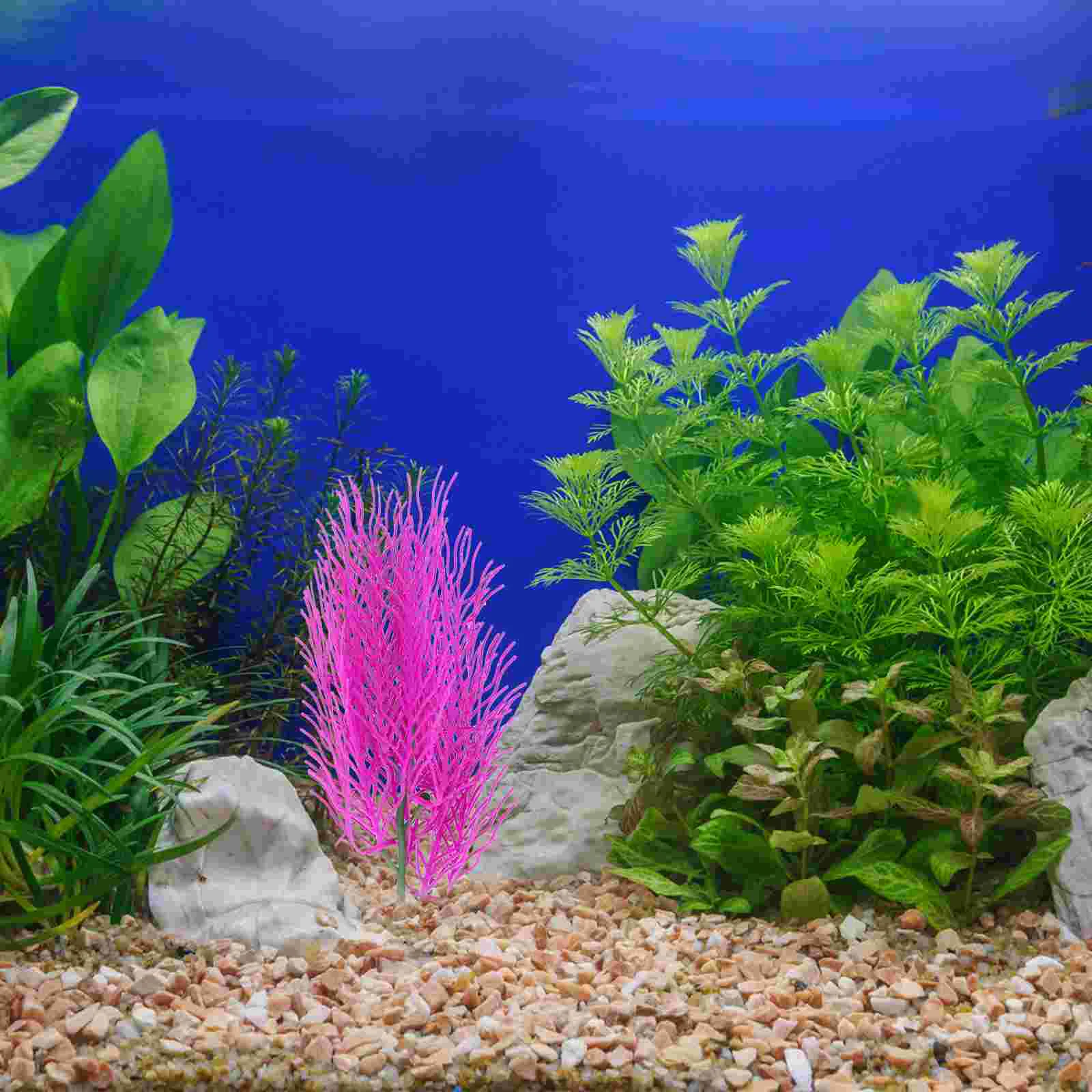 Simulation Hornwort Artificial Plant Decorative Seaweed Adornment Fish Tank Aquarium Fake Aquatic Betta