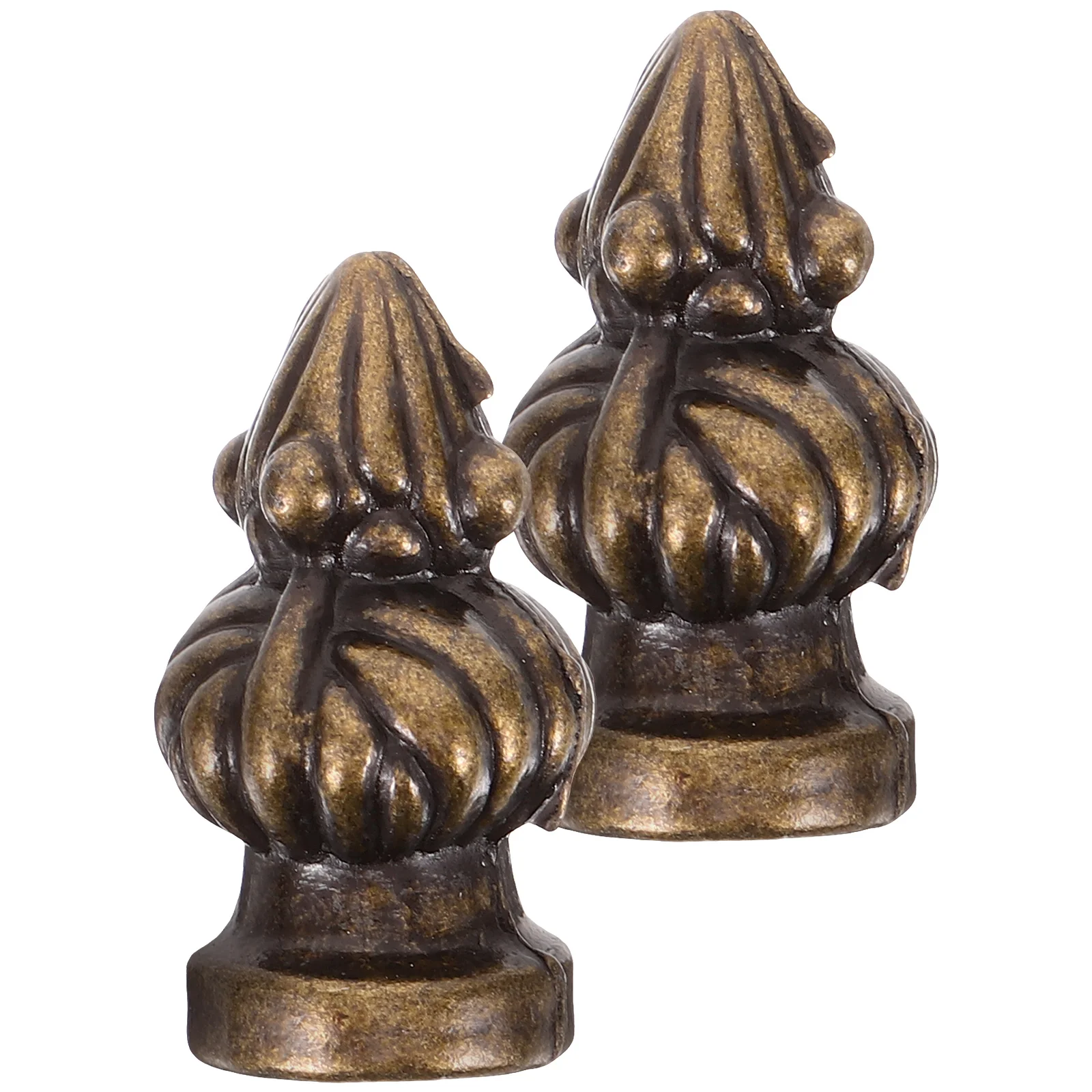 

2pcs Lamp Finials Decorative Lamp Knob Lamp Shade Finials Table Light Caps Knobs for Versatile Decoration and Sophistication