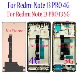 120HZ For Xiaomi Redmi Note 13 Pro 4G,5G Amoled Display Touch Screen Digitizer Assembly