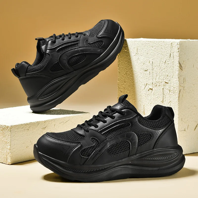 

Breathable All Season Work Shoes Long Standing Non-tired Comfortable Labor Shoes