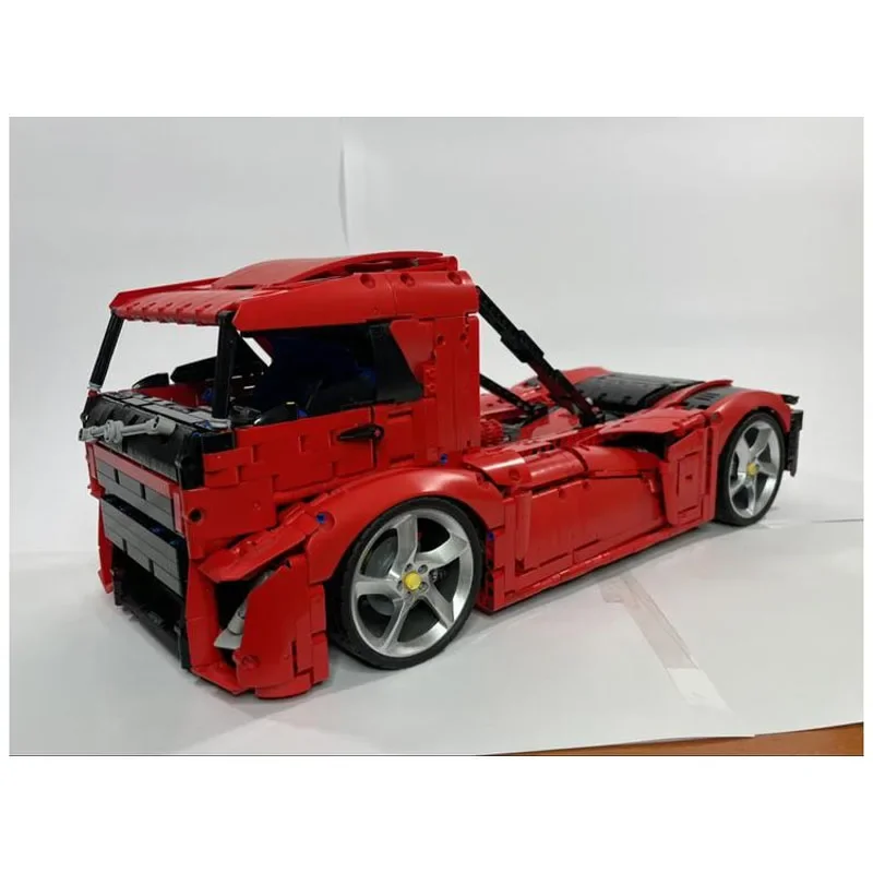 New MOC-158151 Classic Truck Iron Knight Static Edition 3113 Pieces Suitable for 42143 Building Blocks Kids Toys  Birthday Gifts