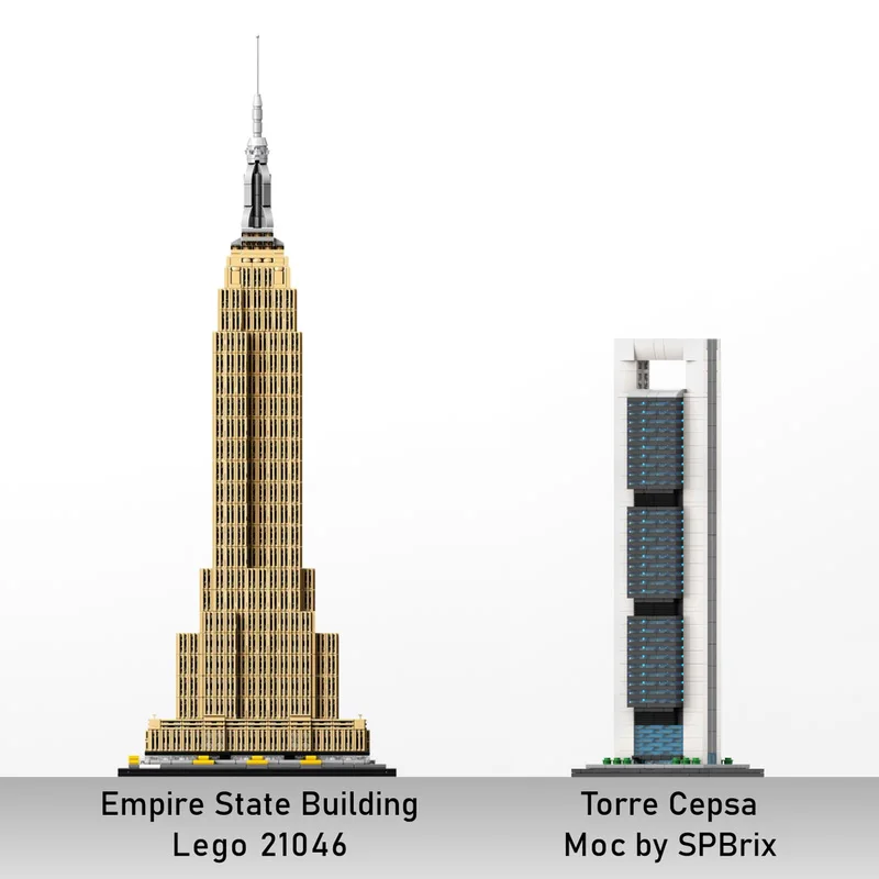 Custom MOC Building Block Toy Skyscraper Series model 1027pcs Creative holiday gift for everyone