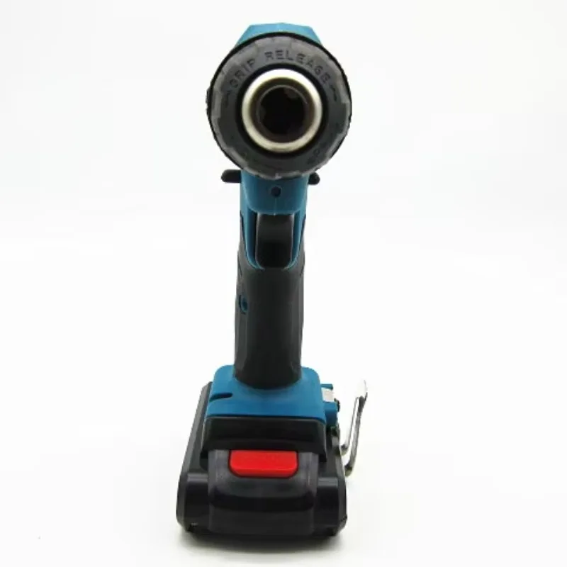 مفك براغي لاسلكي صغير محمول ببطارية ليثيوم بدون فرش قابل لإعادة الشحن ماكينة حفر كهربائية 10 مللي متر 1.3ah