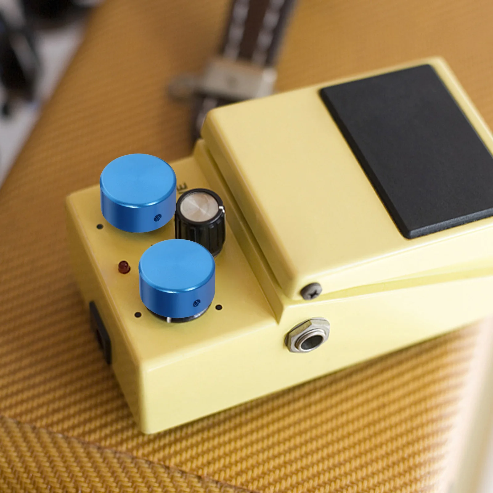 

Musical Instrument Effect Pedal Finger Aluminum Guitar Effects Footswitch Topper