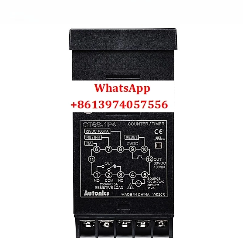 

Счетчик CT4S-1P4/1P2 CT6S-1P4/2P4 CT6M-1P4 электронный цифровой дисплей
