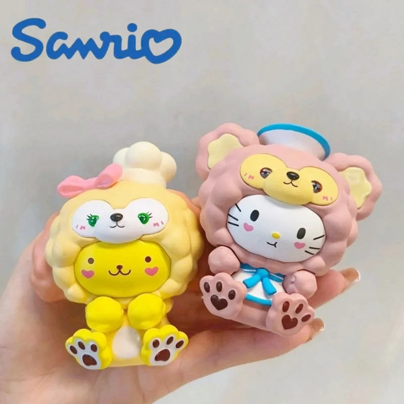 

Новое поступление 6 шт. Sanrio My Melody фигурки Hello Kitty серия игрушек Kuromi Коллекция украшения для дома для детей подарки на день рождения