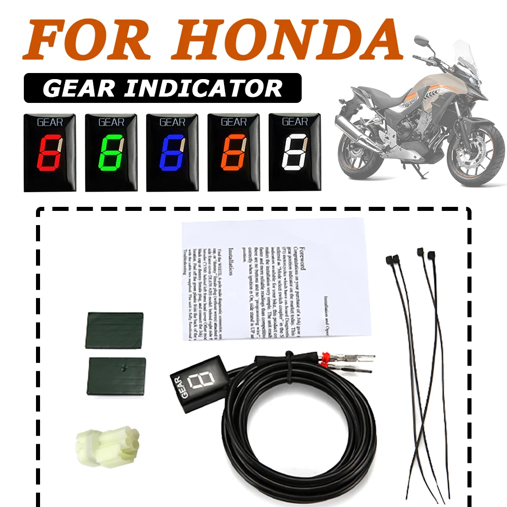 

For Honda CB500X XL125V XL1000V Varadero XL700V Transalp XL 125 1000 700 V Motorcycle Accessories Gear Indicator Display Meter