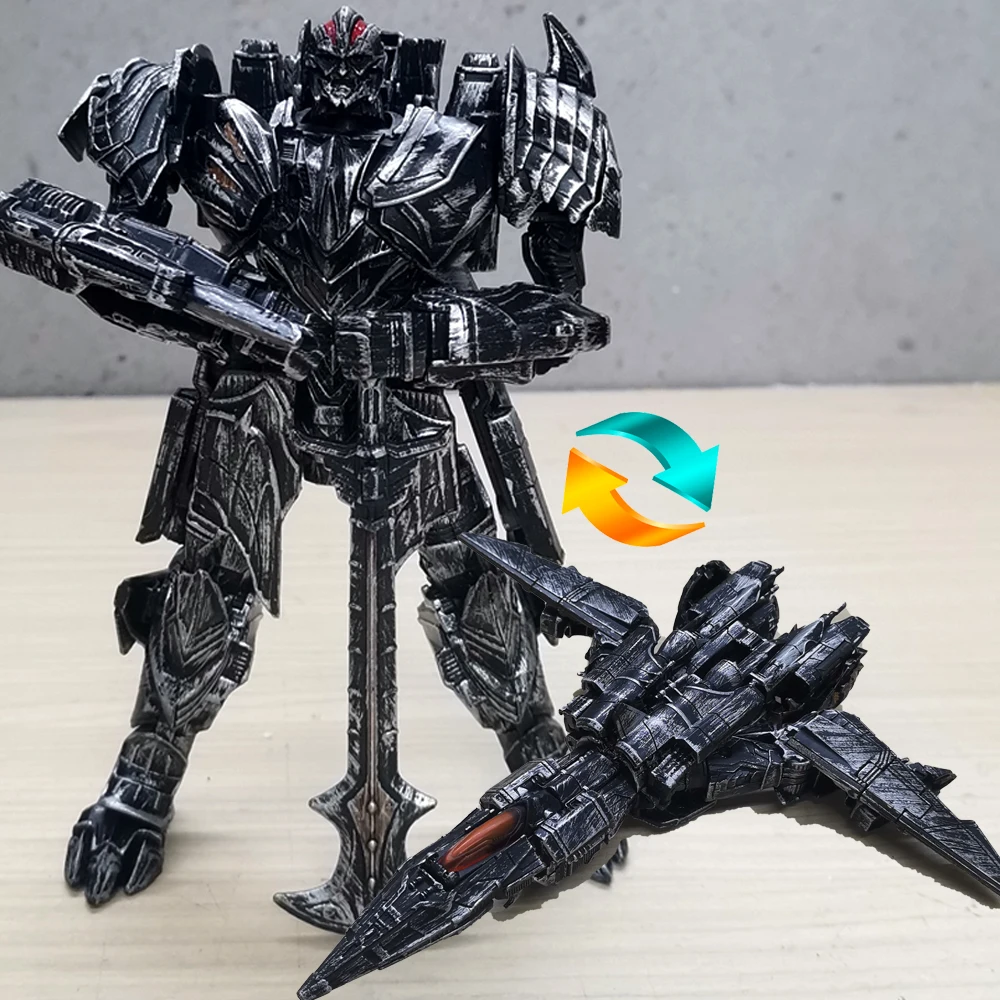 AOYI التحول اللعب روبوت BMB Galvatron YS02 الفارس الأخير ديسيبتيكون الطائرات تشوه عمل نموذج لجسم