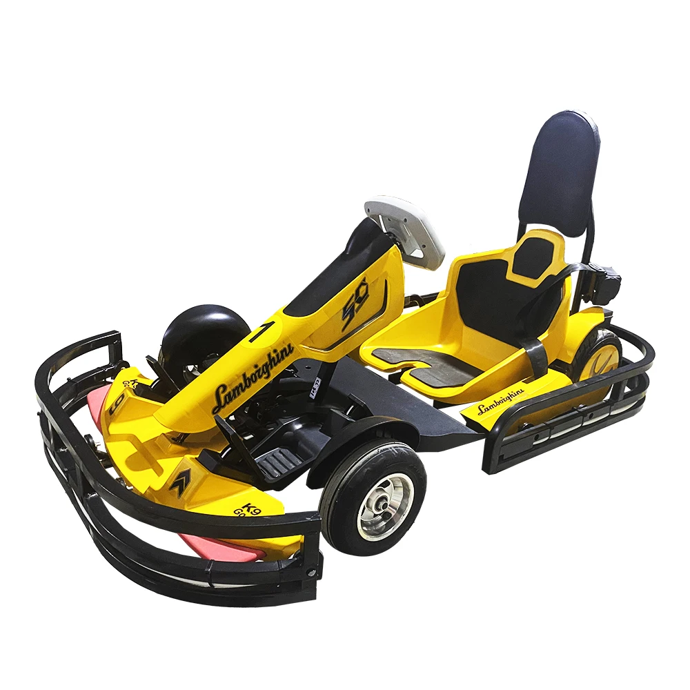 

One Key to Start Multiple Karts 2023 Newest Electric Karting Commercial Version Go-karts With an Operation Timing System