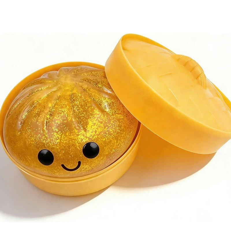 Simulatie Flash Dumpling Drukbal Langzaam rebound Zacht knijpen Decompressie Kantoor Home Decoratie Kinderen Volwassenen Verjaardagscadeaus