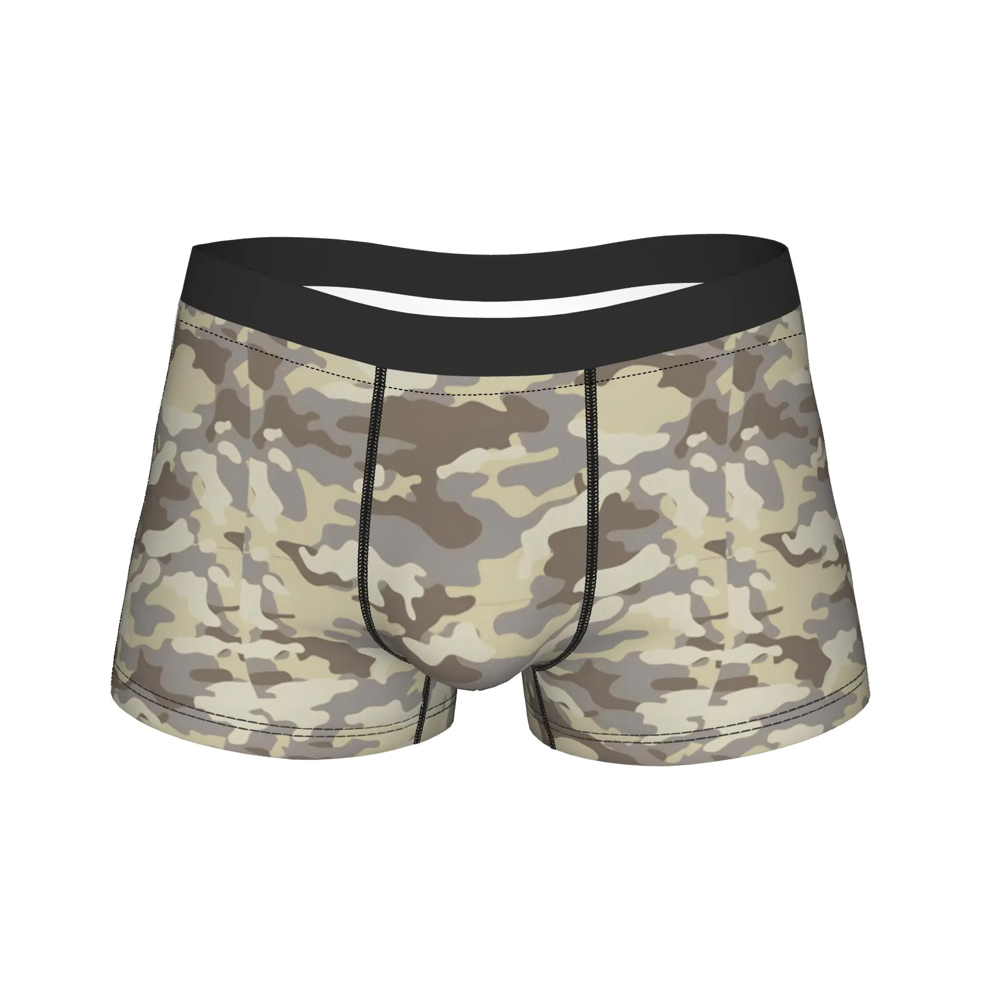 

Camouflage Underwear Men Shorts Briefs Novelty Boxer Shorts Quality Pattern Plus Size Underpants