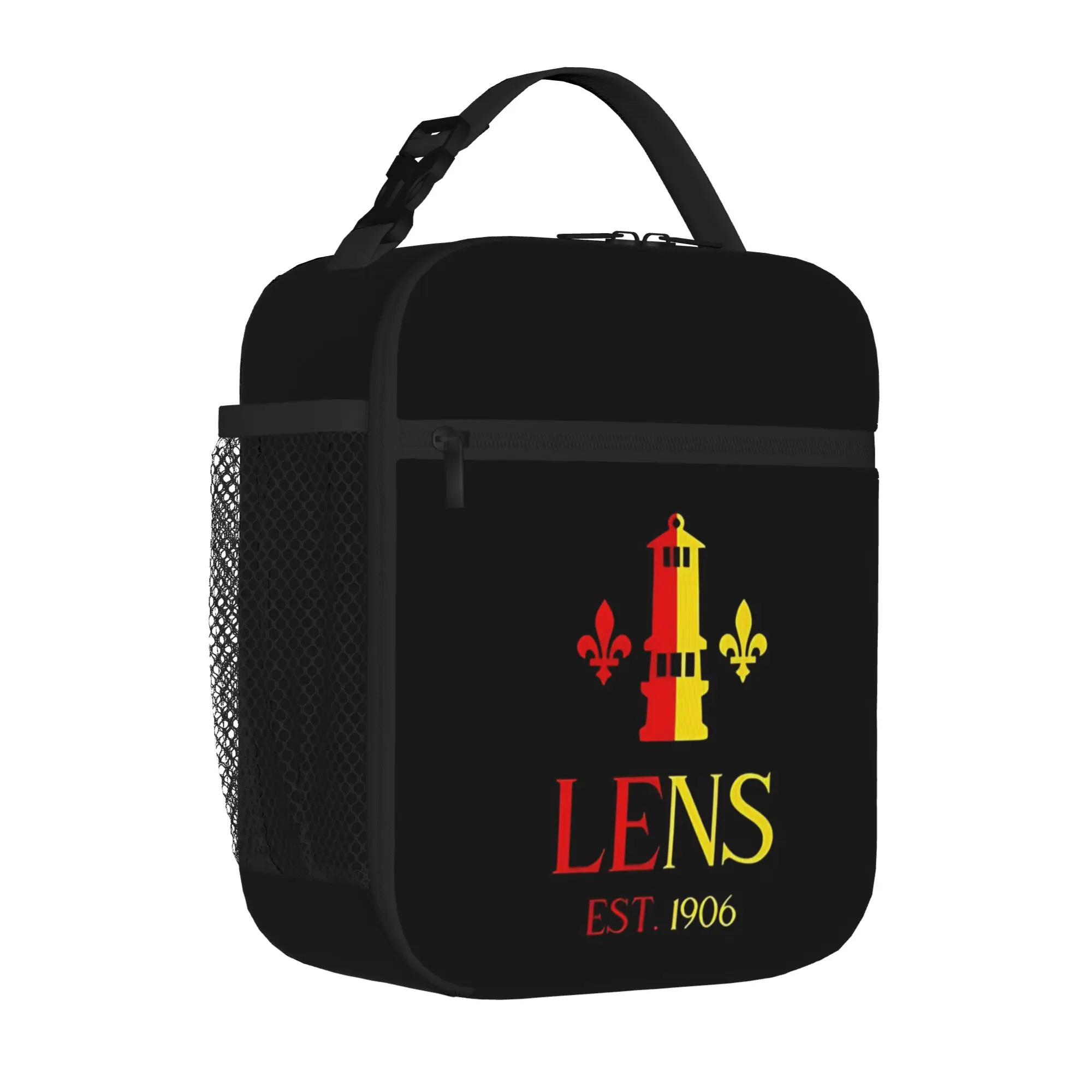 1 Piece Portable Lunch Container grunge  Zipper Closure Durable Pocket RC Lens For Lunch Box Bag