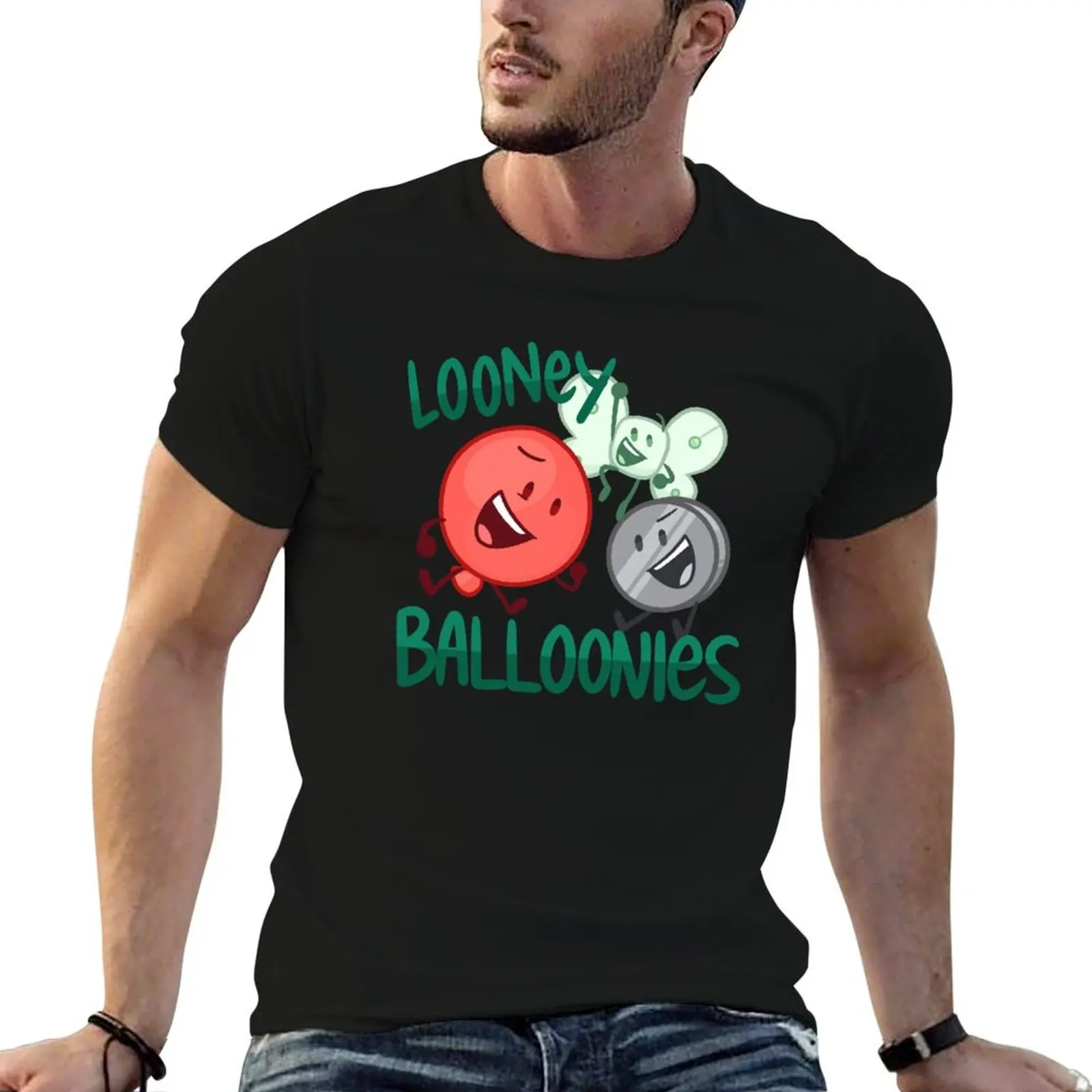 

Looney Balloonies (Inanimate Insanity) T-Shirt man t shirt heavy cotton t shirt man plain T-Shirt