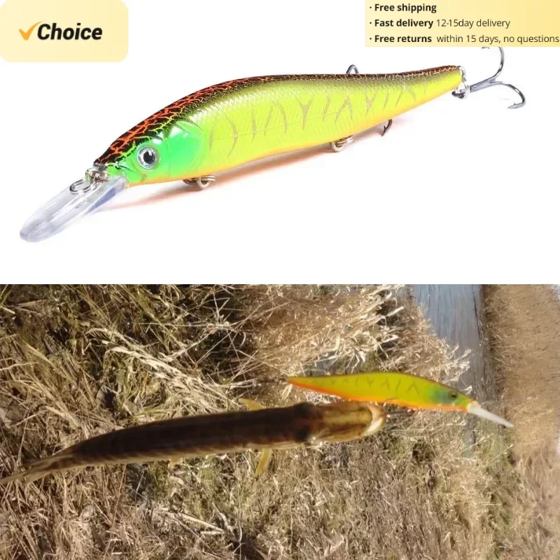 Megabass-Minnow Wink 110SF, Wobblers de 110mm y 14,5g, flotantes y lentos, para buceo poco profundo, Oneten 110