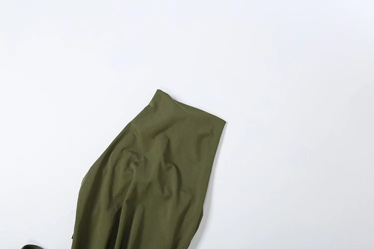 Kliou Seitlich Ausgeschnittenes Kleid Damen Bandage Neckholder Rückenfreies Ärmelloses Kleid mit Unregelmäßigen Hohentrennungen Elegantes Langes Bodycon-Kleid für den Urlaub – Detail 8