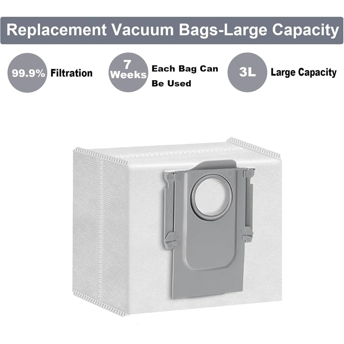 FZFZ 22 упаковки мешков для пыли для S8+, S8 Pro Ultra, S7 MaxV Ultra S7 Max, S7 MaxV Ultra, + Q8 Max+ Q5 Q5+ Робот-пылесос