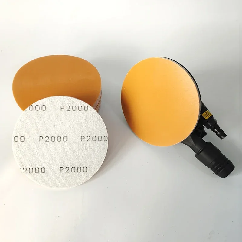 

Flocking Sponge Sandpaper 150MM 6-inch For FESTOOL /Mirka etc Sander Back Fleece Round Car Sanding Sheet Sandpaper P400-3000