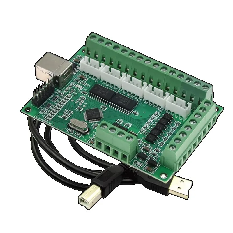 MACH3 USB 5 Axis 100KHz USB CNC Motion Controller Card Breakout Board With 6 Axis High-quality Industrial MPG Handwheel