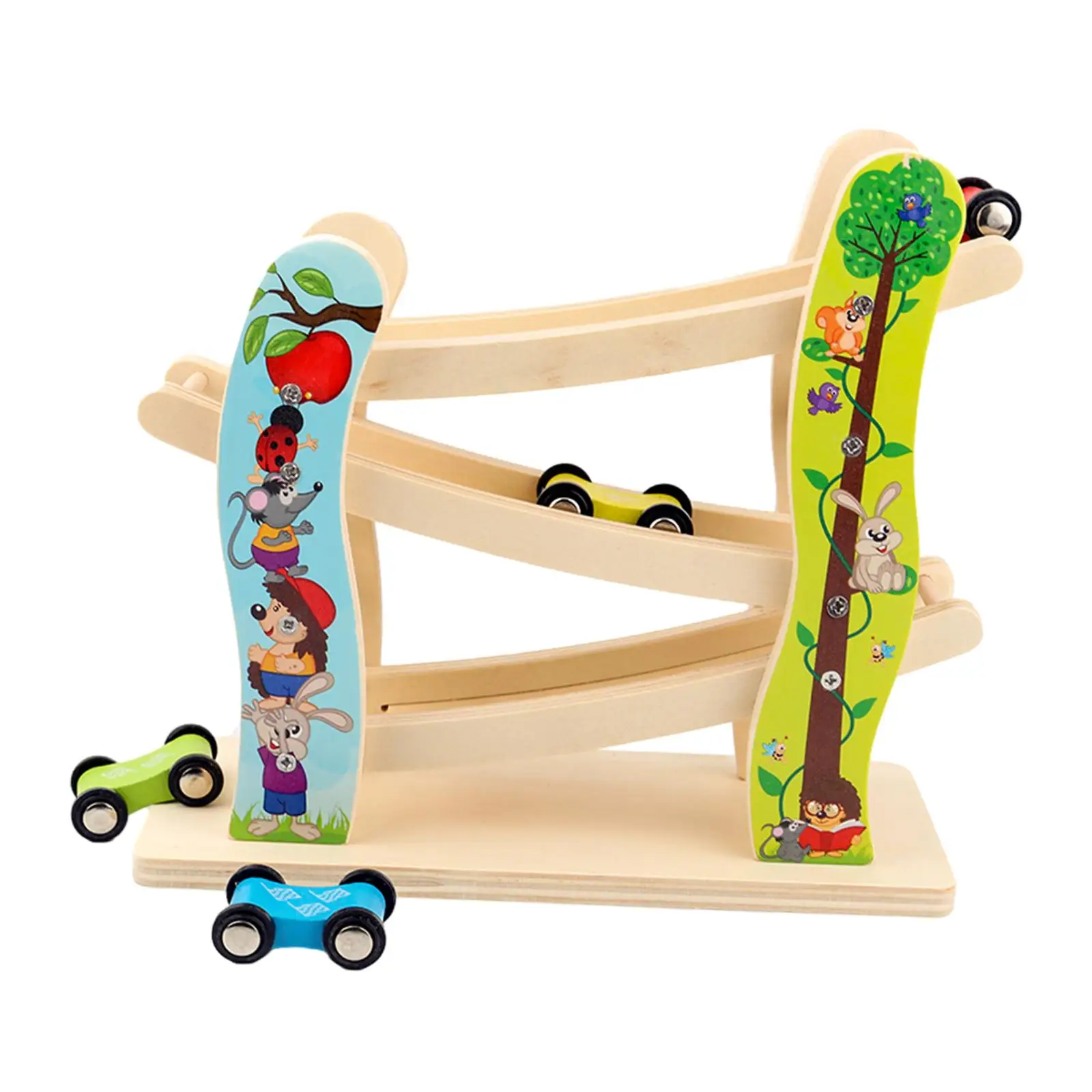 Auto Ramp Racer Speelgoed Voertuig Set Motorische Vaardigheden Interactieve Educatieve Activiteit