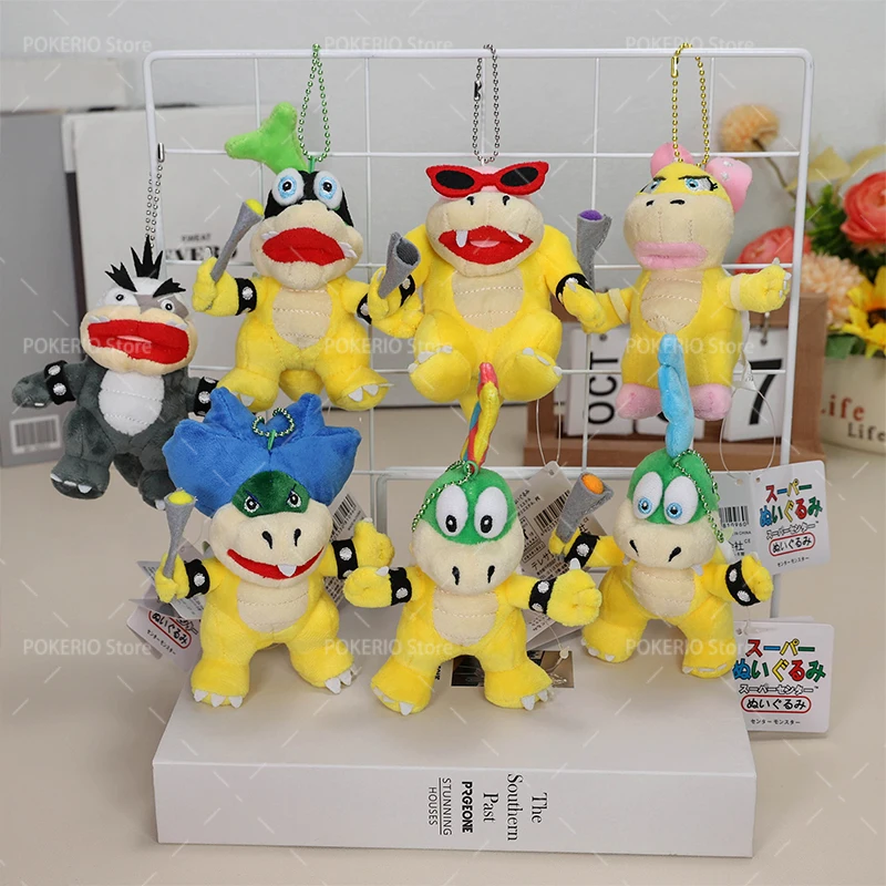 Kawaii ماريو أفخم قلادة سوبر ستار خجولة غي بوب أومب العلجوم كوبا تروبا يوشي دمية ظهره المفاتيح قلادة تحصيل هدية