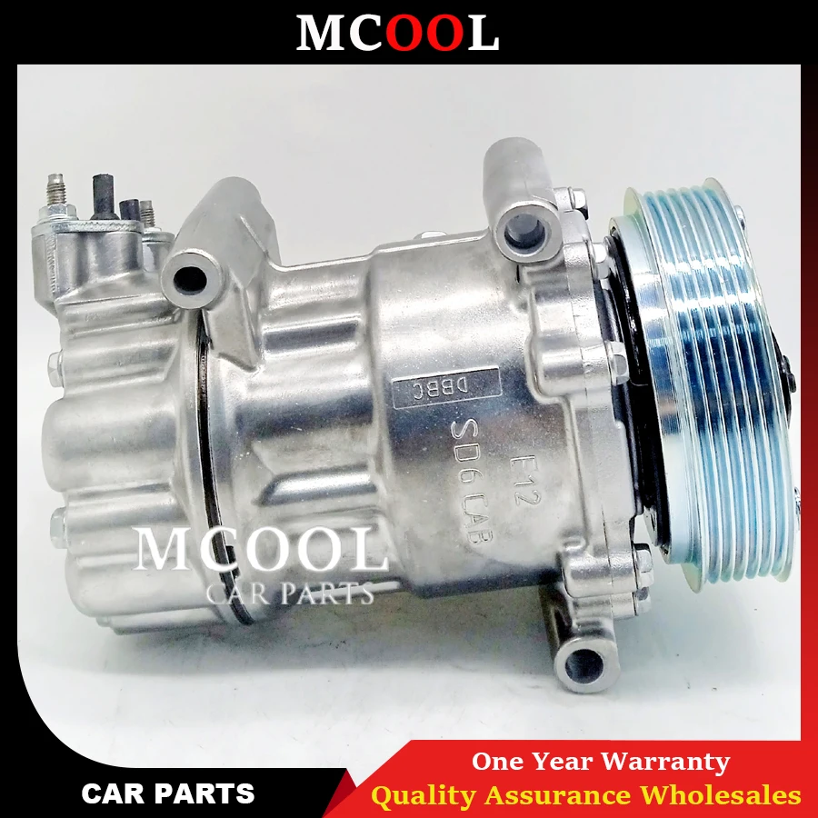 

AUTO AC Compressor For Peugeot 307 508 3008 5008 6453WN 9651911480 9646416780 9800839580 6453QL 6453QN 130546R 6453ZA