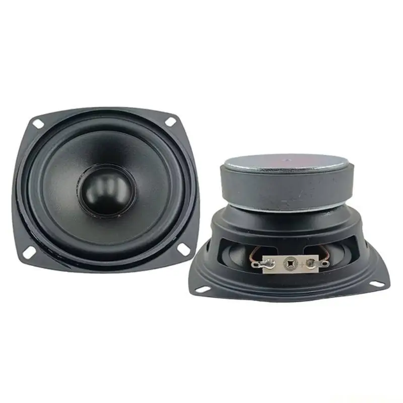 E56B 1Set 4inch Full Frequency Speaker for DIY Projects Low Frequency Tweeters