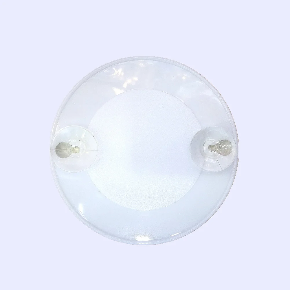 

2Pcs Round Makeup Mirror Compact Portable Durable Plastic Suction Cup 10x 15x Magnification Mirror Bathroom Travel