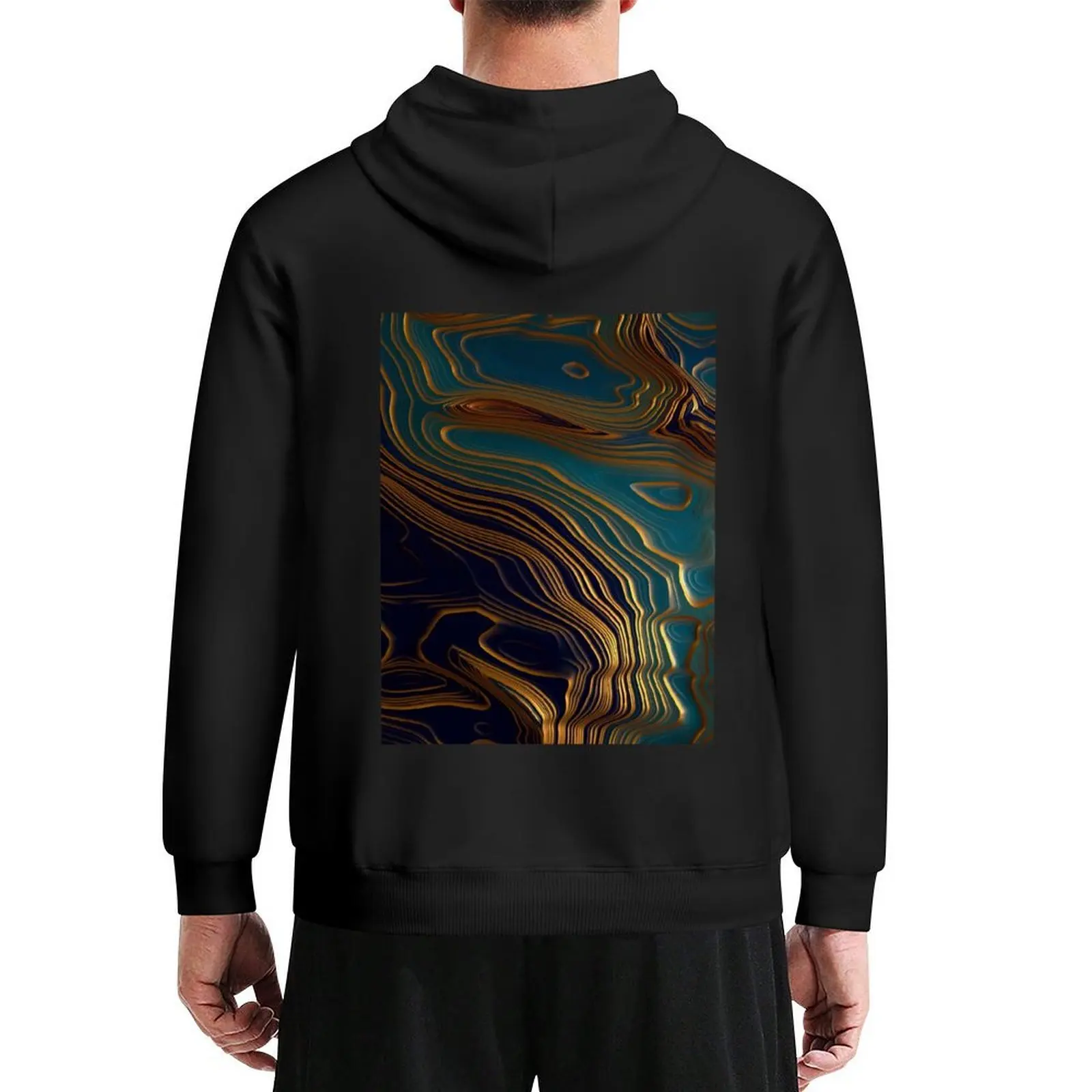 

Peacock Ocean Hoodie anime clothes men's sweat-shirt set men's sweat-shirt autumn clothes new hooded tee