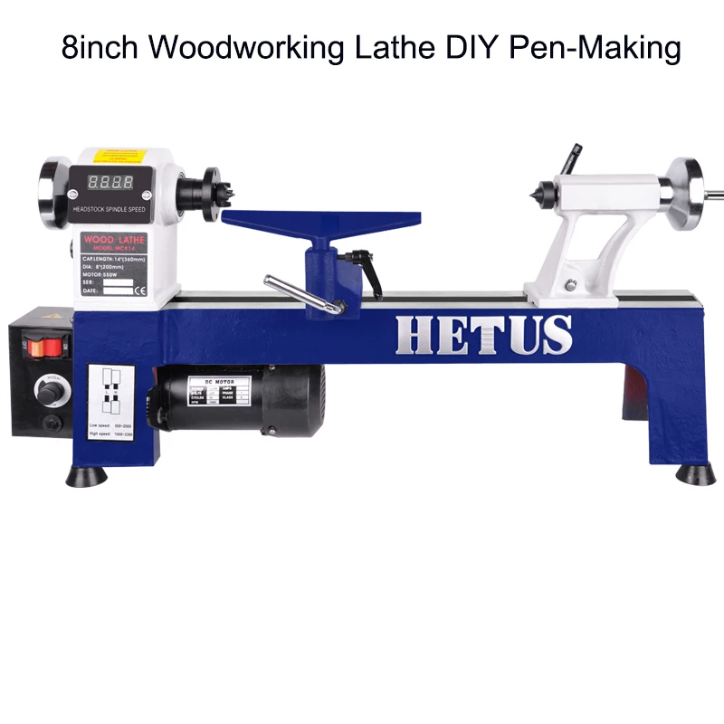 Multifunctional Mini Woodworking Lathe DIY Pen-MakingMechanical Equipment  Household Small Wood Turning Machine