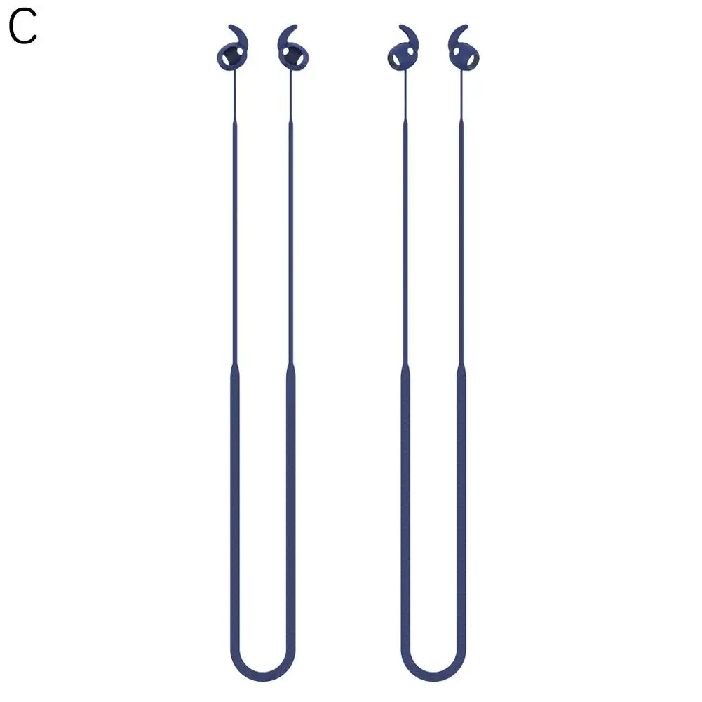 لينة سيليكون مكافحة خسر سماعة الحبل لسامسونج غالاكسي براعم 3 برو سماعات بلوتوث مكافحة خسر حبل سيليكون الحبل J5X3