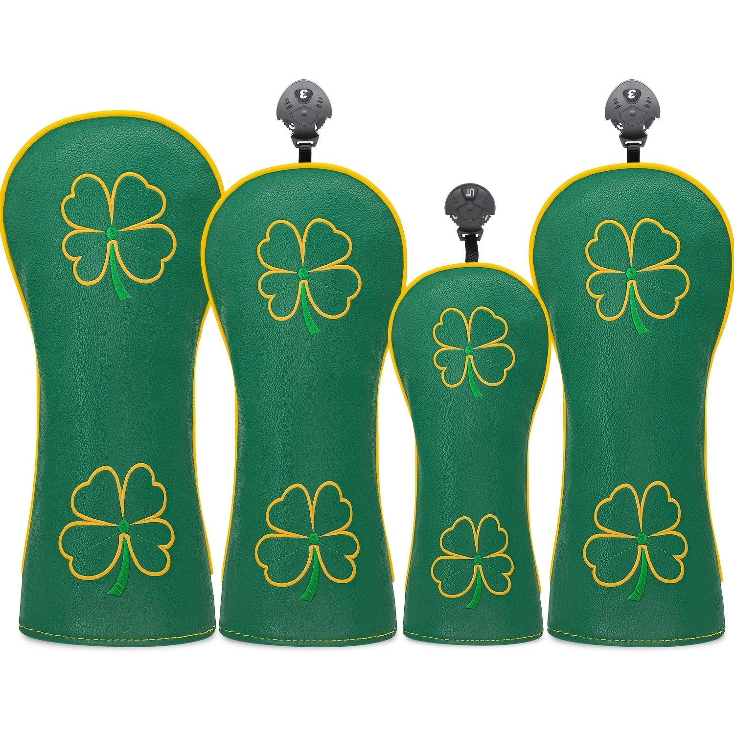 1-unidade-4-unidades-de-capas-para-cabeca-de-taco-de-golfe-compativeis-com-drivers-madeiras-de-fairway-e-hibridos-design-trevo-de-quatro-folhas-com-cores