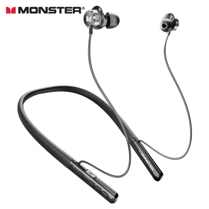 Monster AIRMARS SG03 Neckband Headset — Outdoor Sports Wireless Bluetooth Headphones, HD Call Stereo Music With Button Function