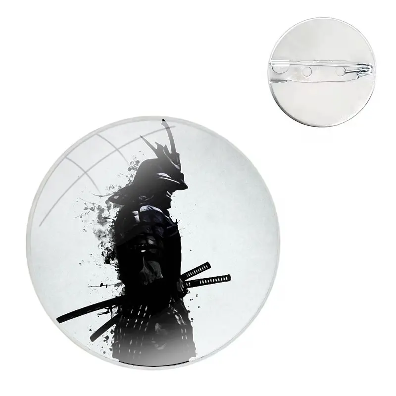 Badge Brooch Pin Accessories For Clothes Backpack Decoration gift Japan The samurai Ninja