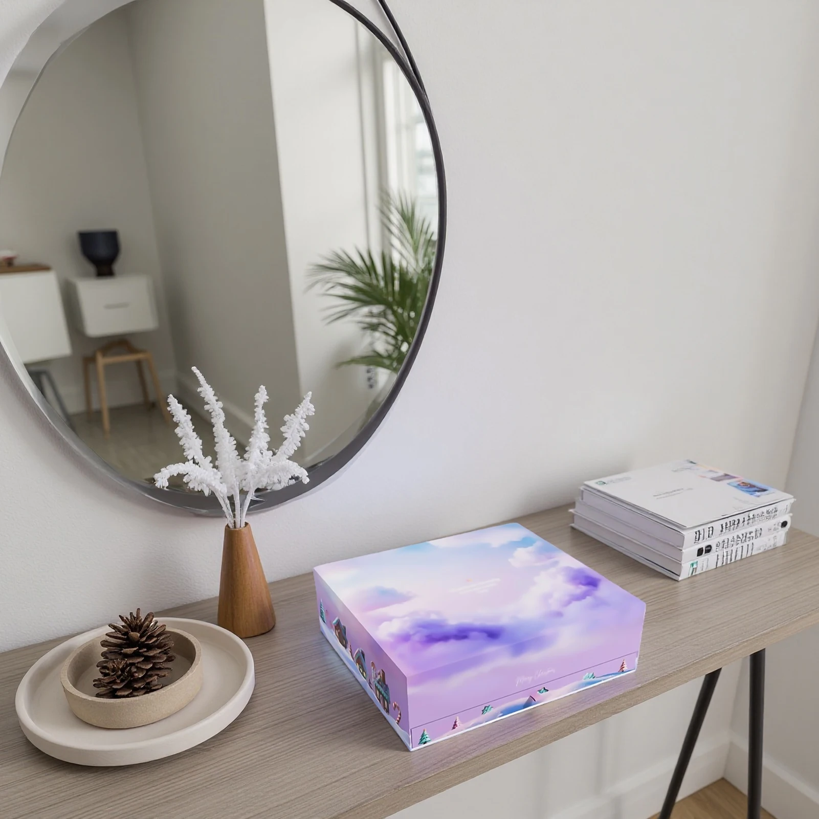 Diamond Painting Advent Calendar 3D Puzzle DIY Craft Kit 24 Days Creative Gift for Kids and Adults Art Lovers Holiday Gift