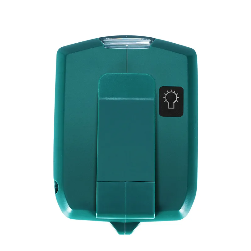 مع 3 طرق LED ضوء العمل مصباح الطوارئ المزدوج USB LED محول لبلاك ديكر ستانلي 14.4 فولت 18 فولت بطارية ليثيوم أيون محول #4