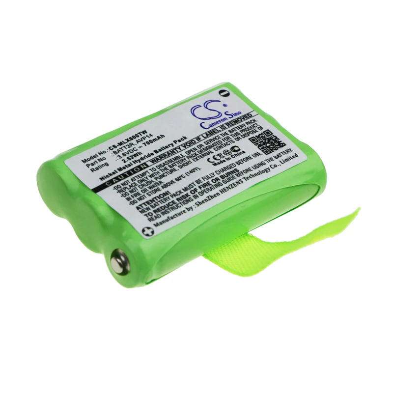 100% NEW  3.6V 700mAh Two-Way Radio Battery BATT3R AVP14 PB-X6 for Midland LXT600,LXT630,X-Talker T51,T61,T55,T65,XT50,XT60